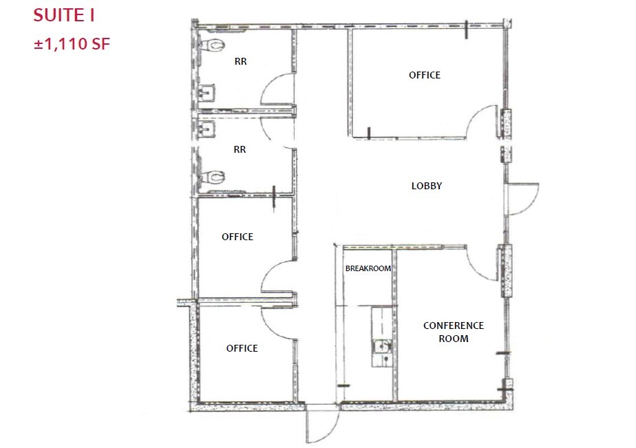 21803 Cactus Ave, Riverside, CA for lease Floor Plan- Image 1 of 1