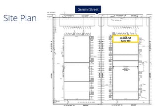 902-910 Gemini, Houston, TX for lease Site Plan- Image 2 of 2
