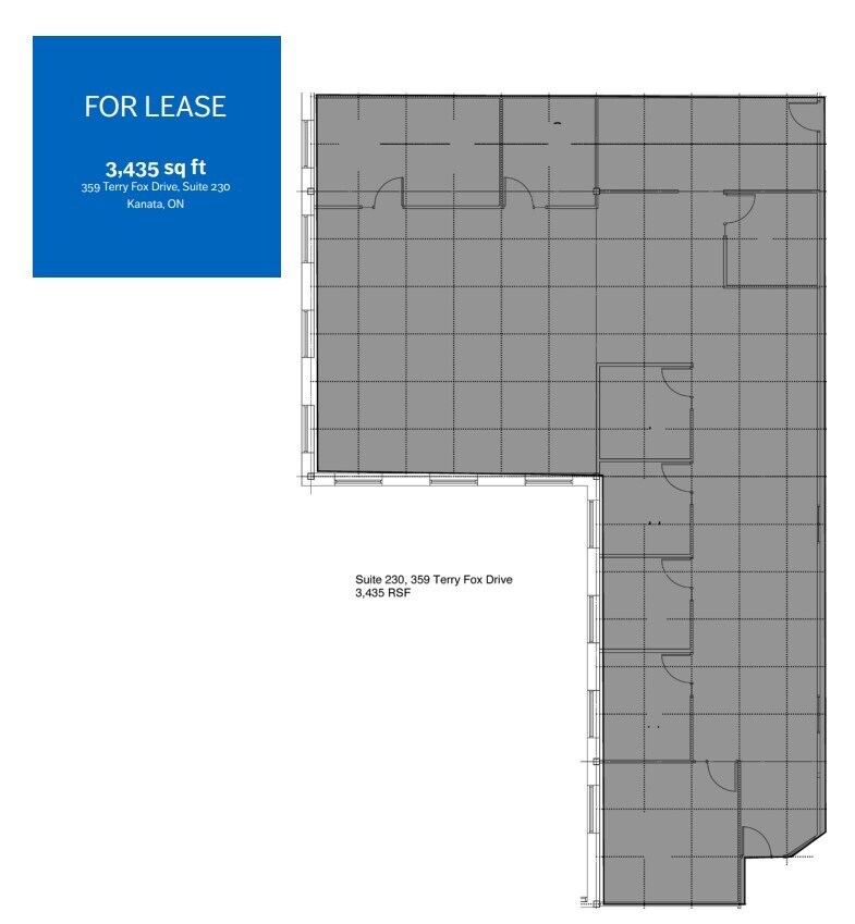 359 Terry Fox Dr, Ottawa, ON à louer Plan d’étage- Image 1 de 1
