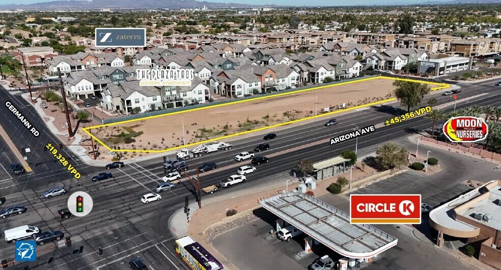 NWC of Arizona & Germann Rd, Chandler, AZ à louer - Photo du bâtiment - Image 2 de 3