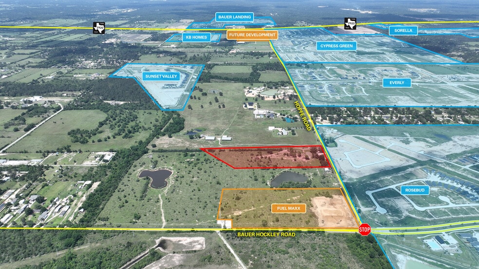 18201 Hopfe Rd, Hockley, TX for sale - Building Photo - Image 2 of 4