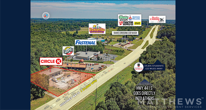 40081 US-441, Commerce, GA - aerial  map view