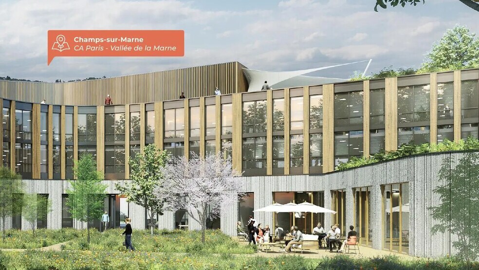 Rue Albert Einstein, Champs-sur-Marne for lease - Building Photo - Image 3 of 17