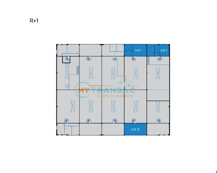 Flex dans Les Ulis à louer - Plan d’étage - Image 3 de 7