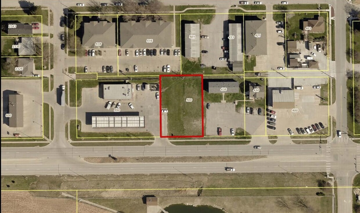 500 W Cornhusker Hwy, Lincoln, NE for sale Aerial- Image 1 of 1