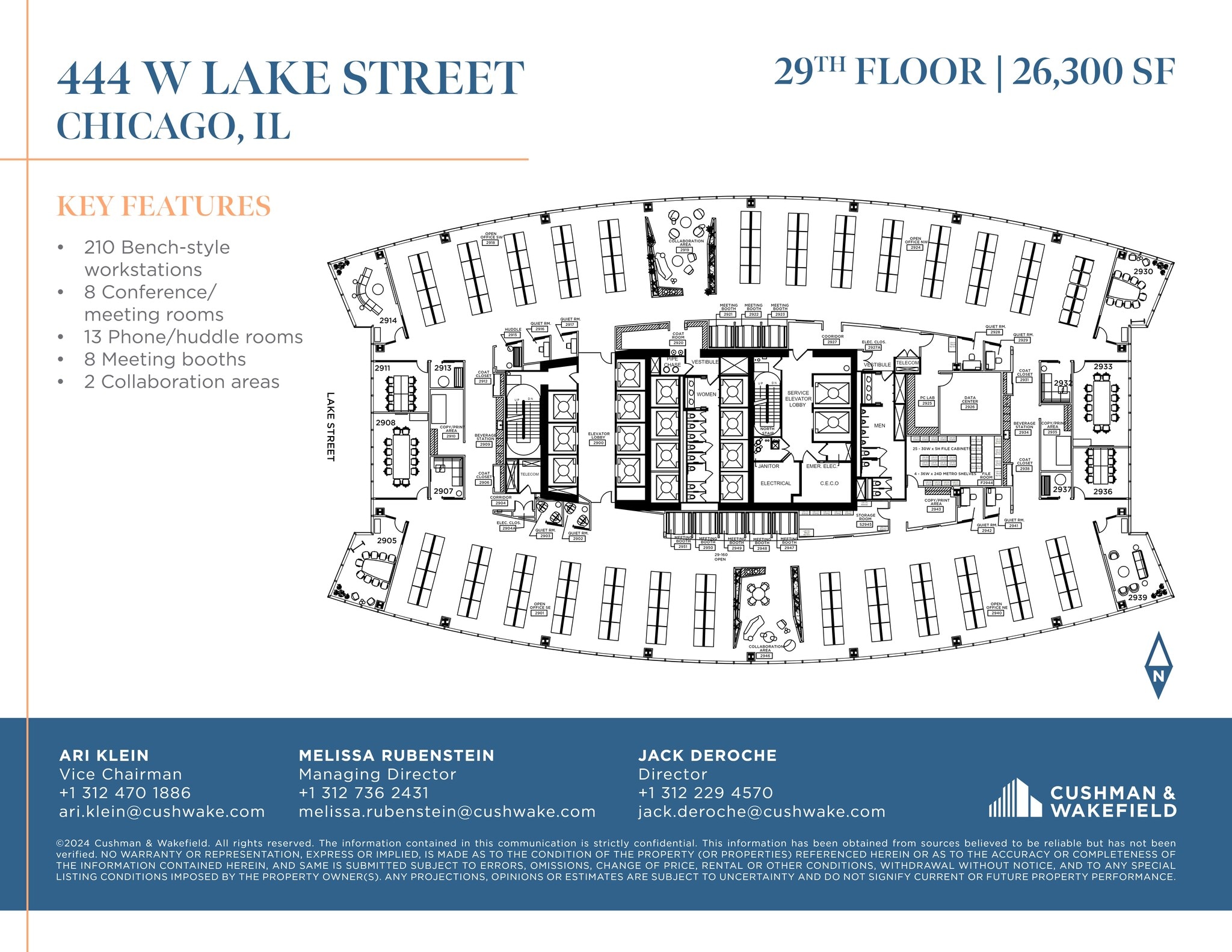 444 W Lake St, Chicago, IL for lease Site Plan- Image 1 of 1
