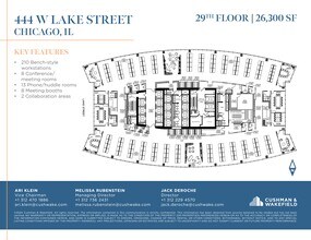 444 W Lake St, Chicago, IL for lease Site Plan- Image 1 of 1