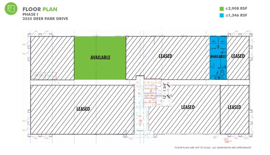 3555 Deer Park Dr, Stockton, CA à louer Plan d’étage- Image 1 de 1