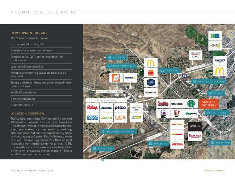 0 Commercial St, Elko, NV for lease - Building Photo - Image 2 of 3