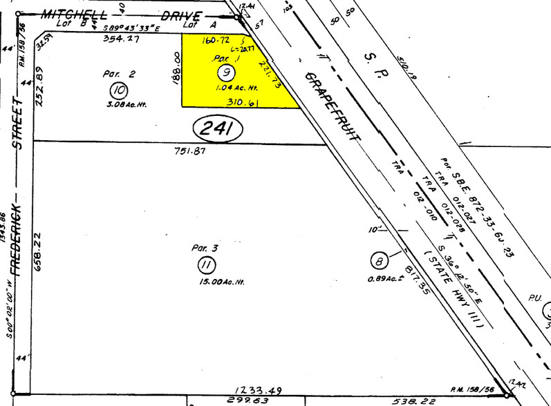 48395 Grapefruit Blvd, Coachella, CA à vendre - Plan cadastral - Image 2 de 2