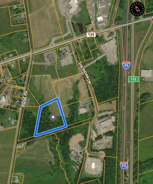 Map 36 Lot 13 Off Ridge Road, Fairfield, ME for sale - Building Photo - Image 3 of 9