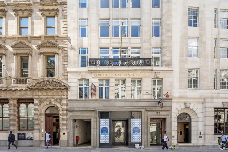 31-32 Cornhill, London for lease - Building Photo - Image 2 of 2