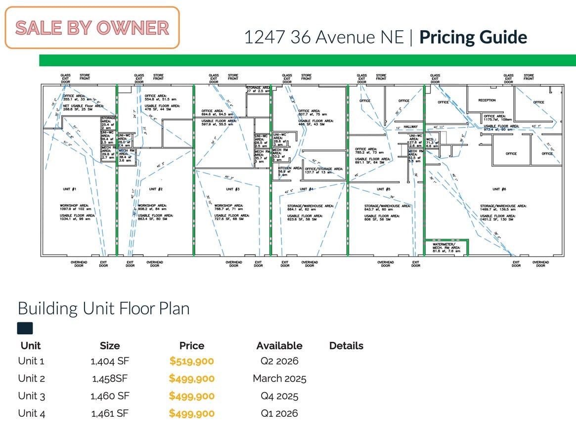 1247 36th Ave NE, Calgary, AB T2E 6N6 - Unité 1 -  - Plan d’étage - Image 1 of 1