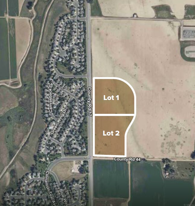 County Road 17, Johnstown, CO for sale Aerial- Image 1 of 2