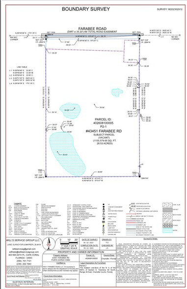 43451 Farabee Rd, Punta Gorda, FL for sale - Floor Plan - Image 1 of 2