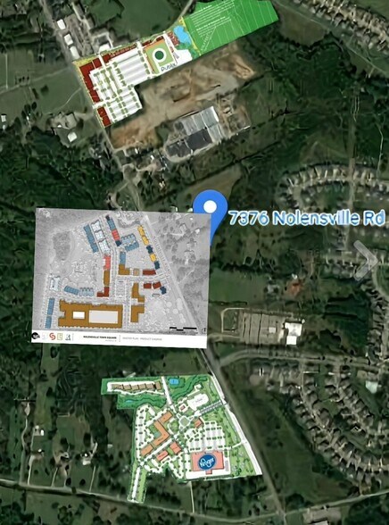 7376 Nolensville Rd, Nolensville, TN à vendre - Photo du bâtiment - Image 2 de 8