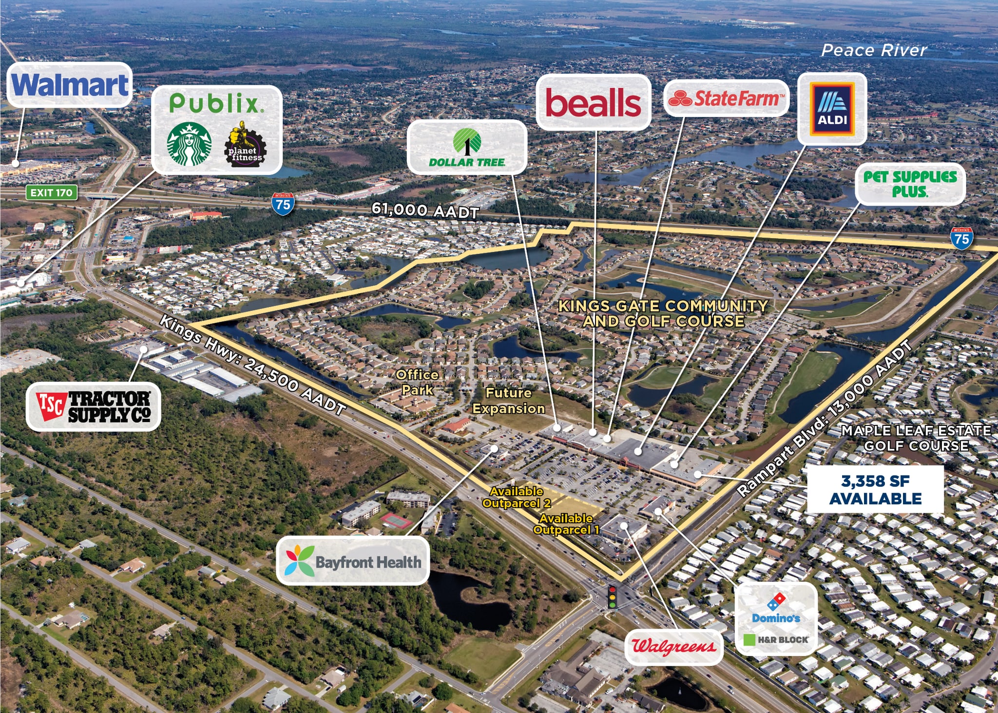 2000 Kings Hwy, Port Charlotte, FL for lease Building Photo- Image 1 of 2
