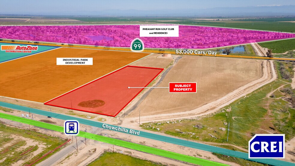 Chowchilla Blvd, Chowchilla, CA à vendre - Photo du bâtiment - Image 2 de 7