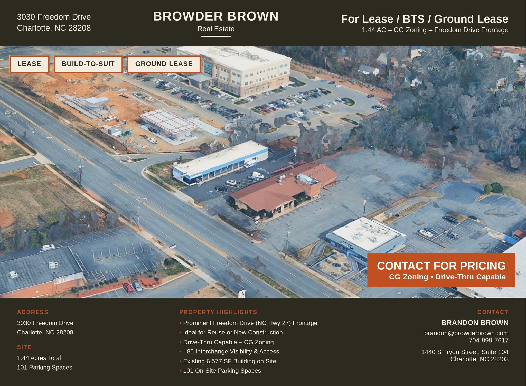 3030 Freedom Dr, Charlotte, NC for lease Building Photo- Image 1 of 4