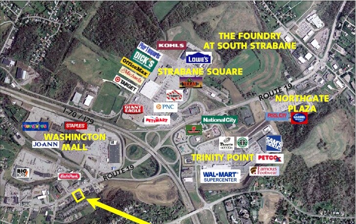 180 Murtland Ave, Washington, PA for lease - Aerial - Image 2 of 3