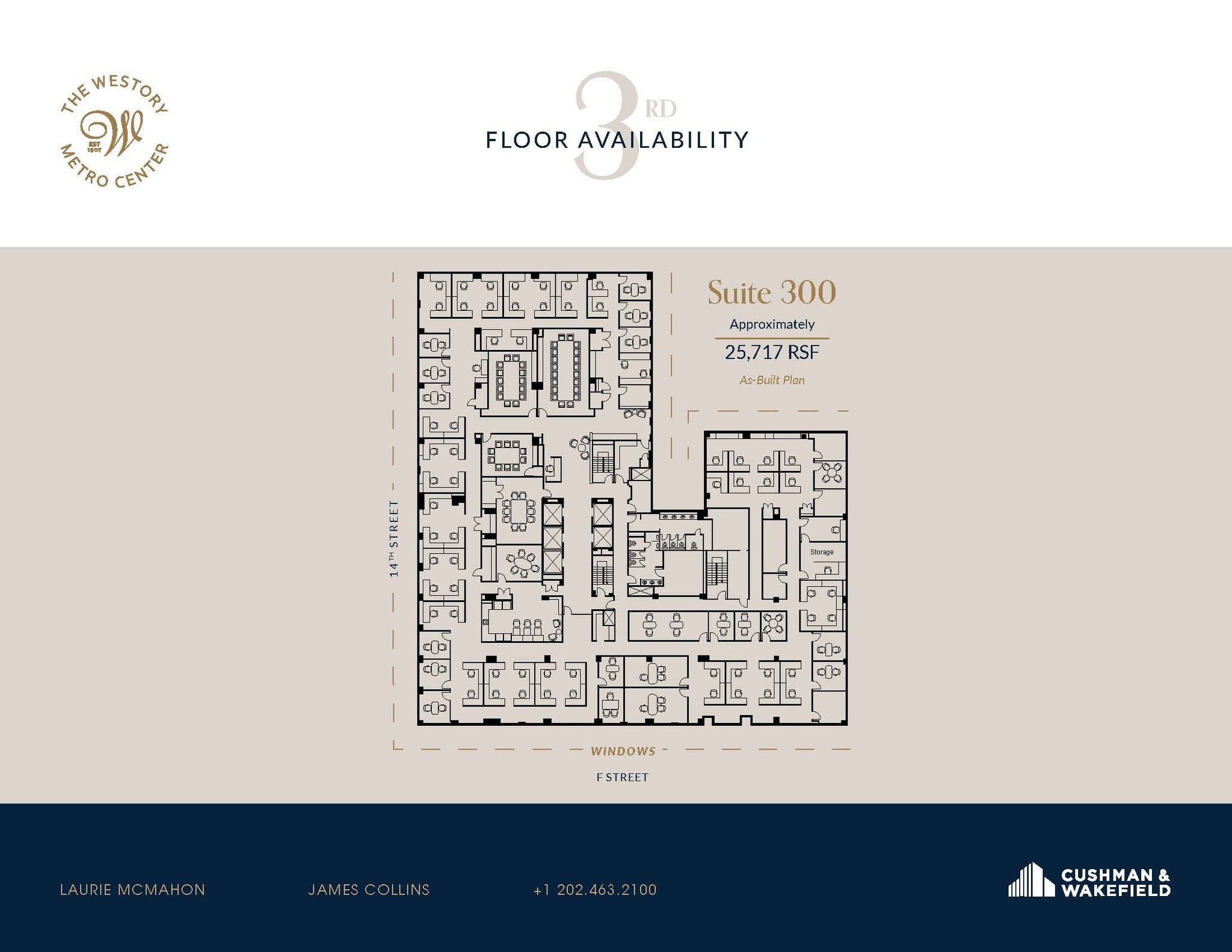 607 14th St NW, Washington, DC for lease Floor Plan- Image 1 of 1