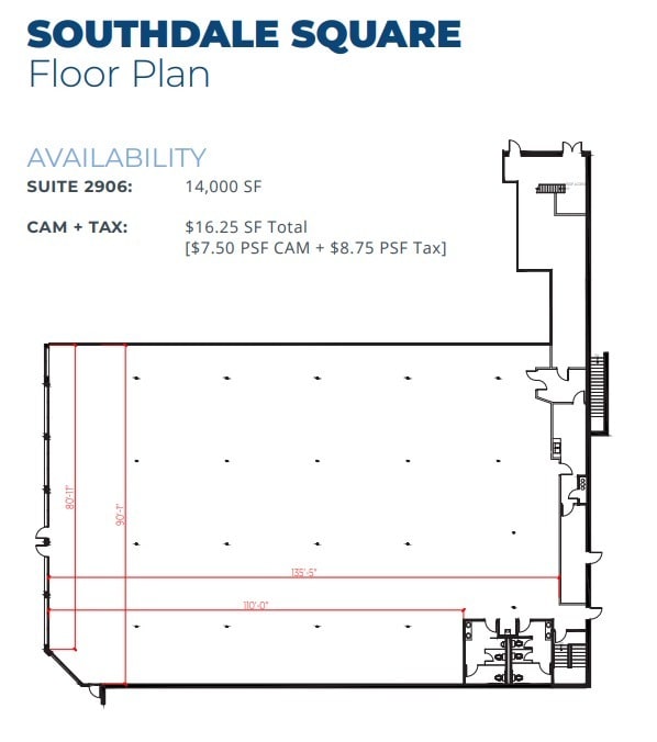 2900-2940 W 66th St, Edina, MN for lease Floor Plan- Image 1 of 1