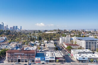 1724 W Sunset Blvd, Los Angeles, CA - AERIAL  map view