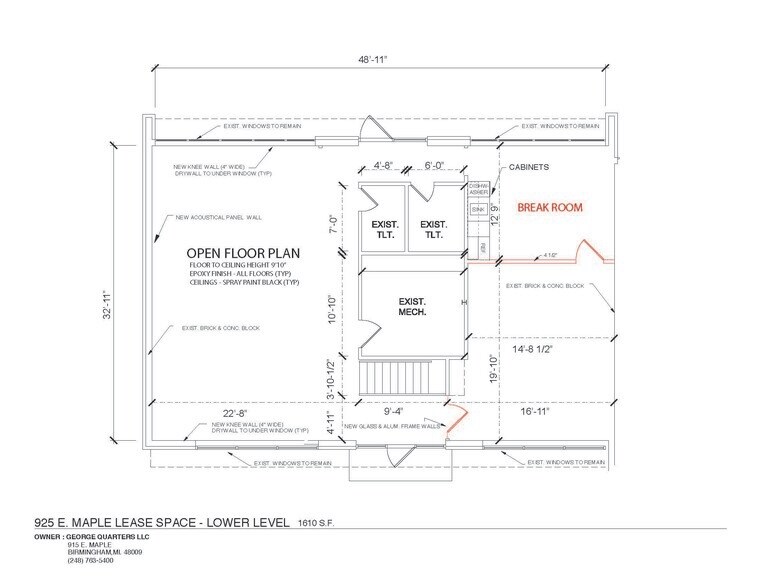 925-975 E Maple Rd, Birmingham, MI à louer - Photo du bâtiment - Image 2 de 3