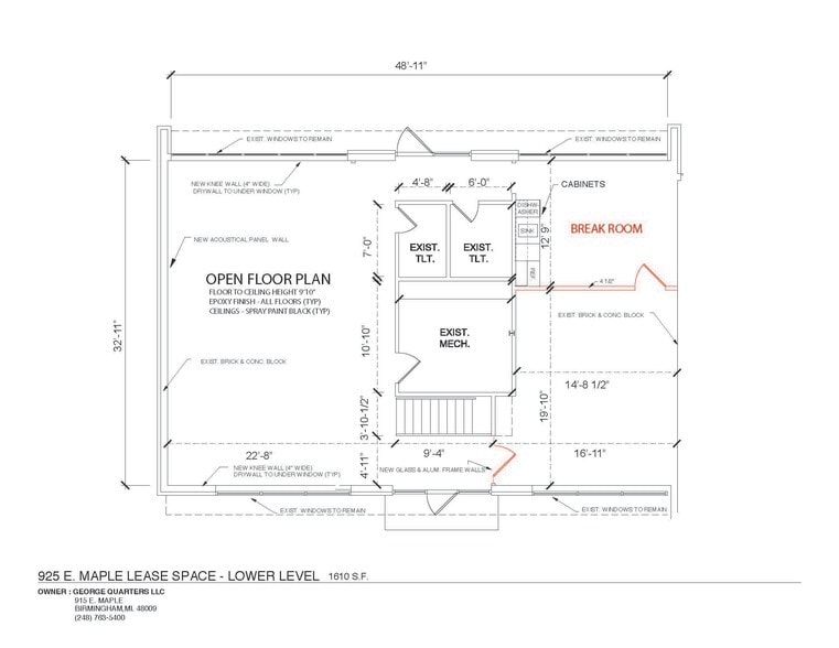 925-975 E Maple Rd, Birmingham, MI à louer - Photo du bâtiment - Image 2 de 3