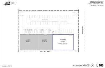 4382 SE International Way, Milwaukie, OR à louer Plan de site- Image 1 de 21