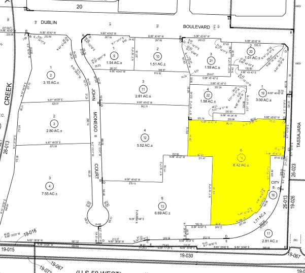 4120 Dublin Blvd, Dublin, CA à louer - Plan cadastral - Image 2 de 13