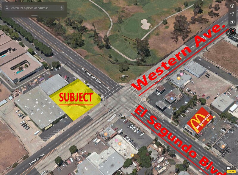 12801 S Western Ave, Gardena, CA à louer - Aérien - Image 2 de 9