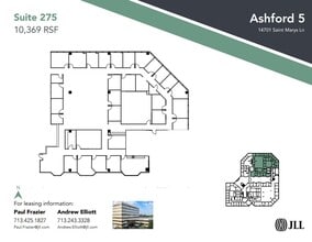 14701 St. Marys Ln, Houston, TX for lease Floor Plan- Image 1 of 1