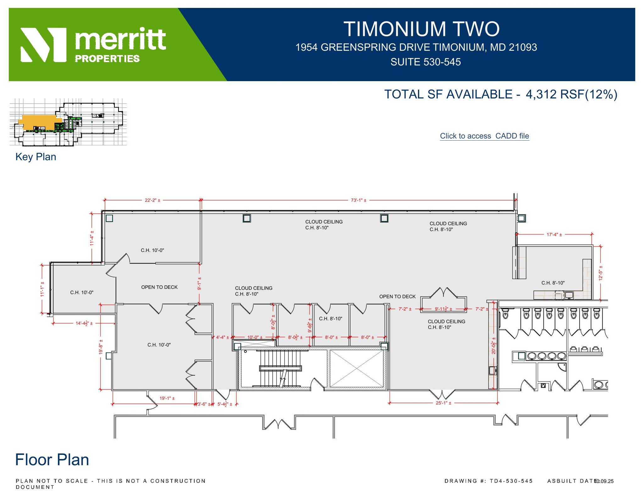 1966 Greenspring Dr, Timonium, MD for lease Floor Plan- Image 1 of 1
