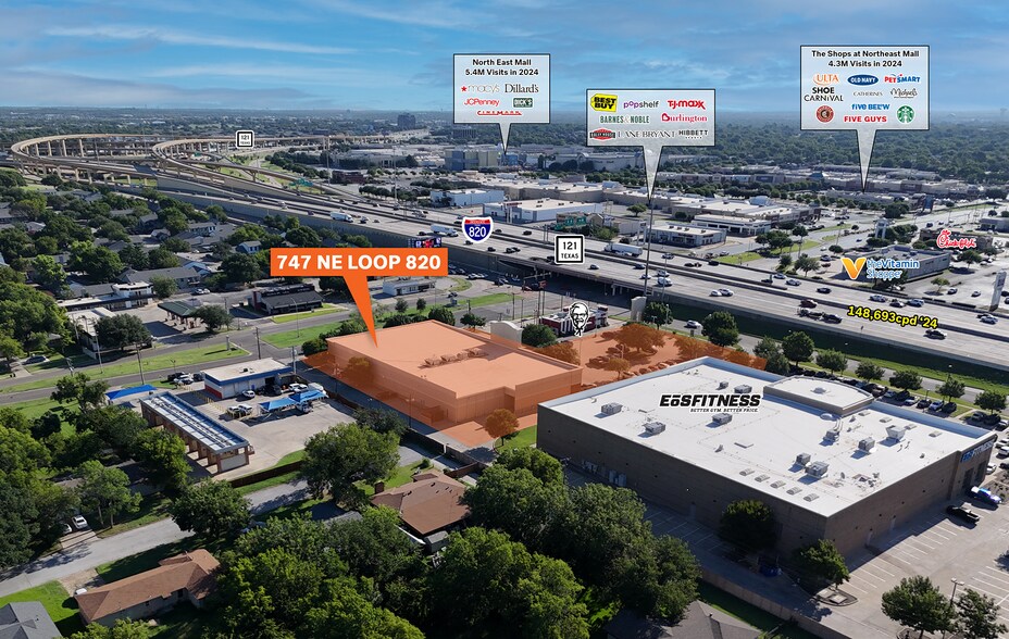 747 NE Loop 820, Hurst, TX à vendre - Photo du bâtiment - Image 3 de 6