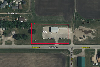 1340 Buffalo Ave, Breckenridge, MN - Aerial map view