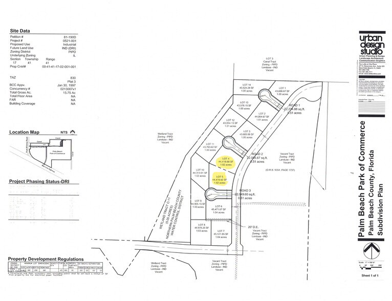 14550 Paradise Tree Circle, Jupiter, FL à vendre - Plan de site - Image 1 de 1