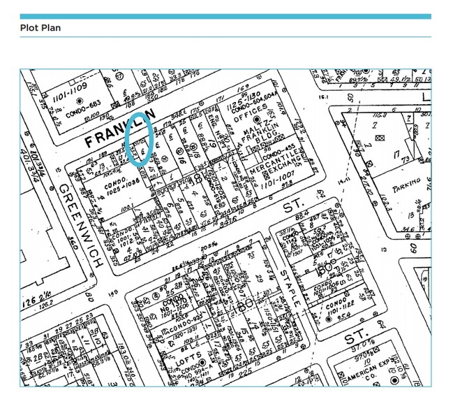 185 Franklin St, New York, NY à vendre - Plan cadastral - Image 1 de 15