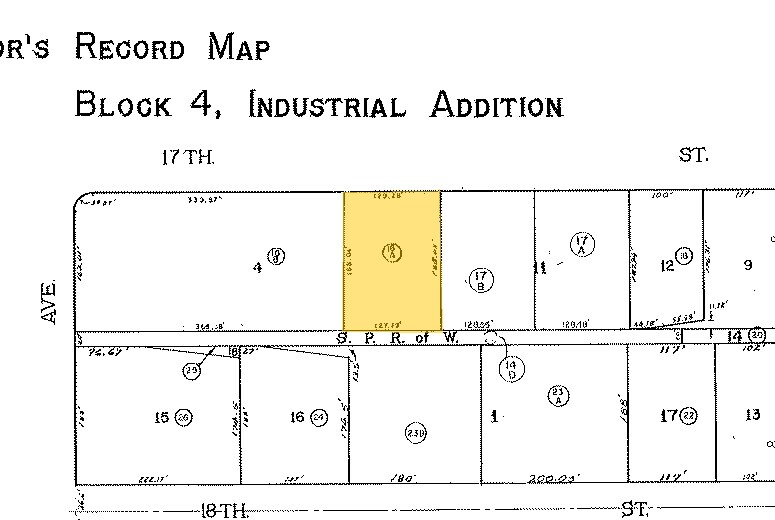 840 E 17th St, Tucson, AZ à vendre - Plan cadastral - Image 2 de 4