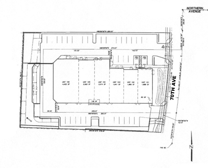 7900 N 70th Ave, Glendale, AZ à vendre - Plan cadastral - Image 3 de 32
