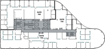 4270 Executive Sq, La Jolla, CA for lease Floor Plan- Image 2 of 6