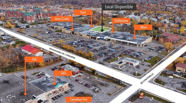 Plus de détails pour 5150-5200 Boul de l'Ormière, Québec, QC - Commerce de détail à louer