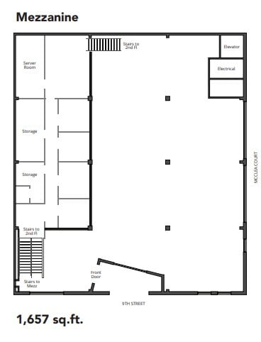 455-457 9th St, San Francisco, CA à vendre Plan d’étage- Image 1 de 1