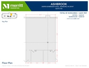 20116 Ashbrook Pl, Ashburn, VA à louer Plan de site- Image 1 de 1