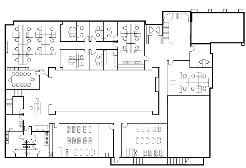 6700 Santa Monica Blvd, Los Angeles, CA à louer Plan d’étage- Image 1 de 1