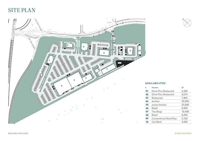 Lemmon & US 3955, Reno, NV à louer - Plan de site - Image 3 de 3