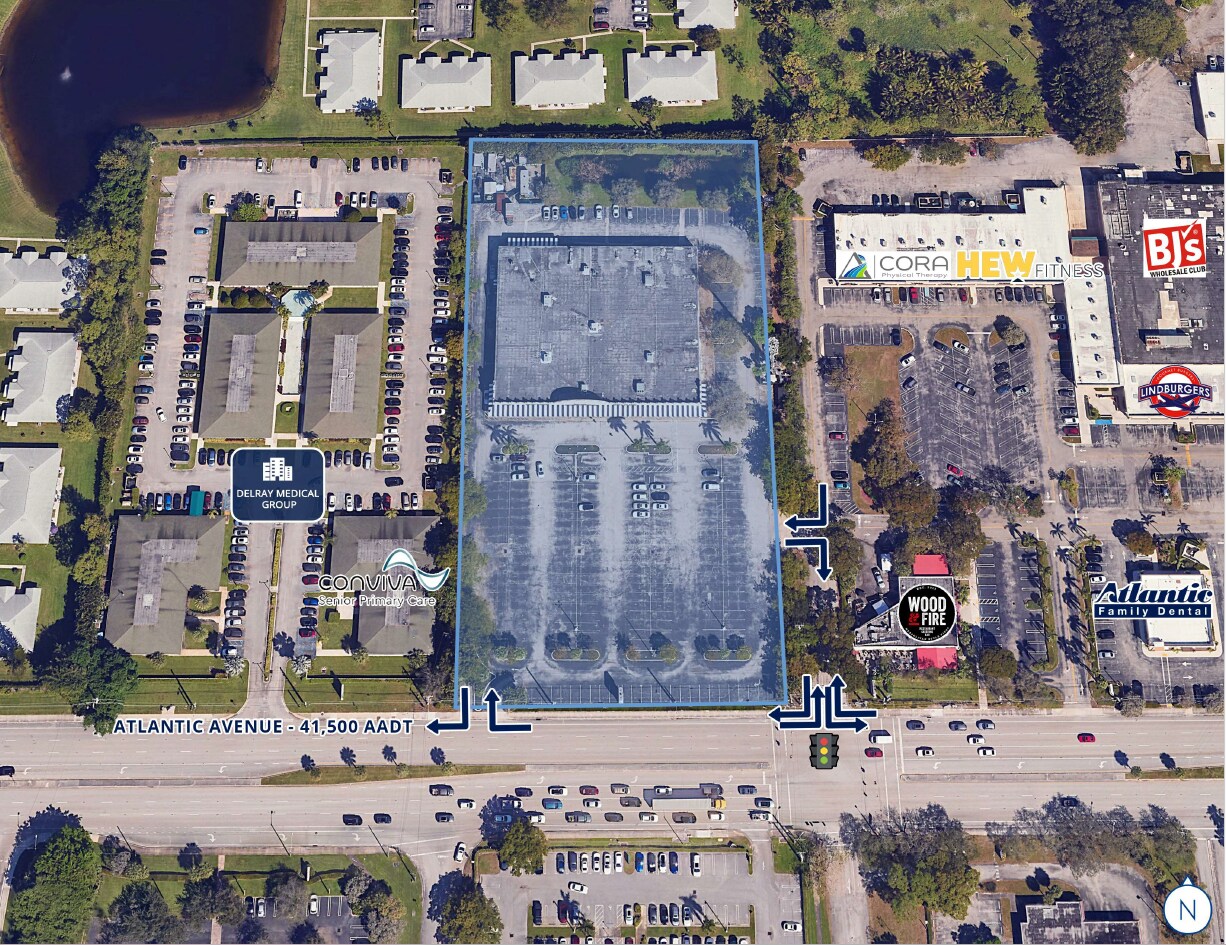 5283 W Atlantic Ave, Delray Beach, FL à vendre Aérien- Image 1 de 1