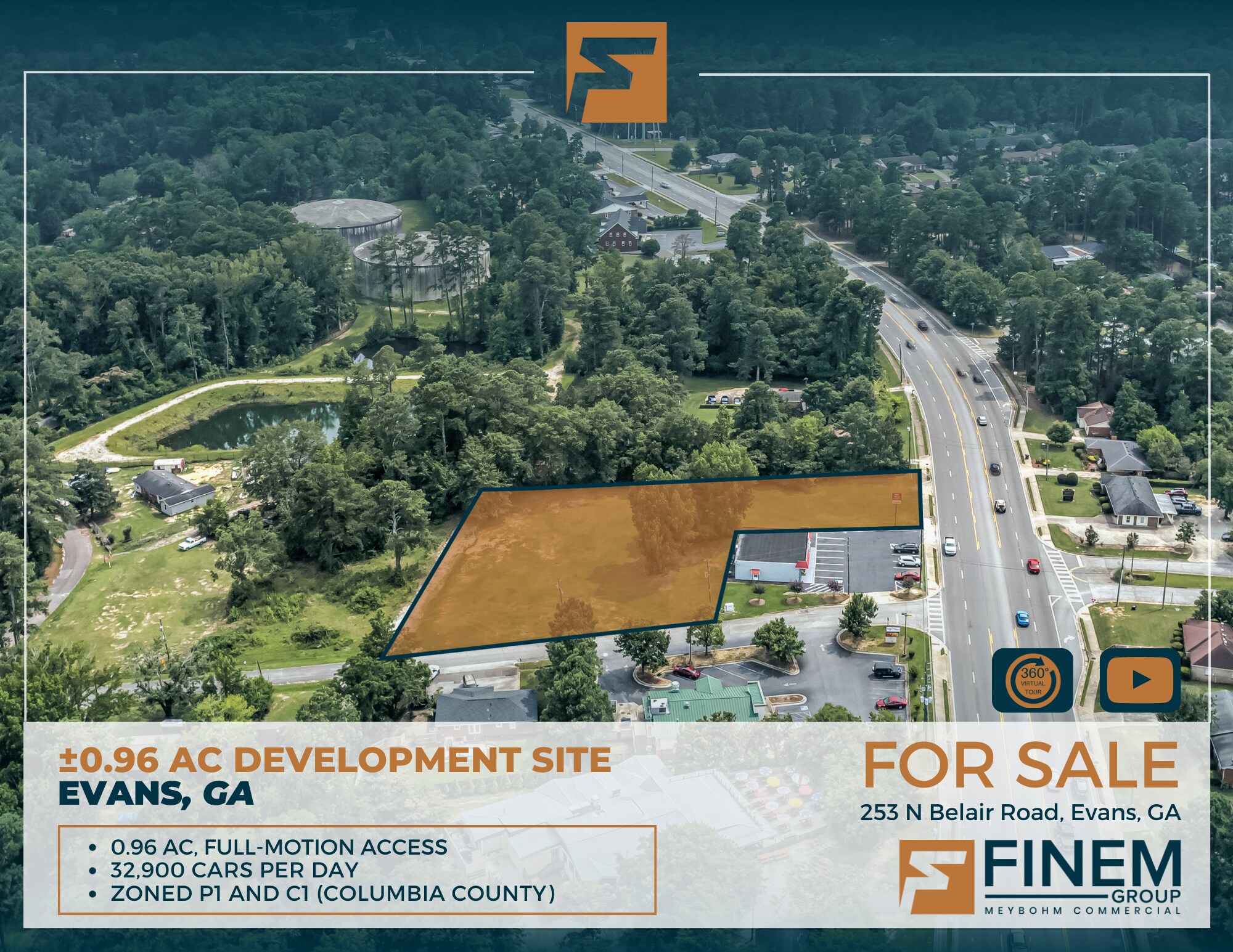 253 N Belair Rd, Evans, GA for sale Building Photo- Image 1 of 29