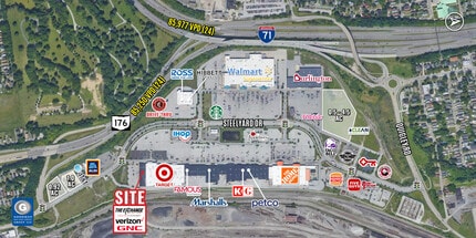 3355-3535 Steelyard Dr, Cleveland, OH for lease Aerial- Image 2 of 5