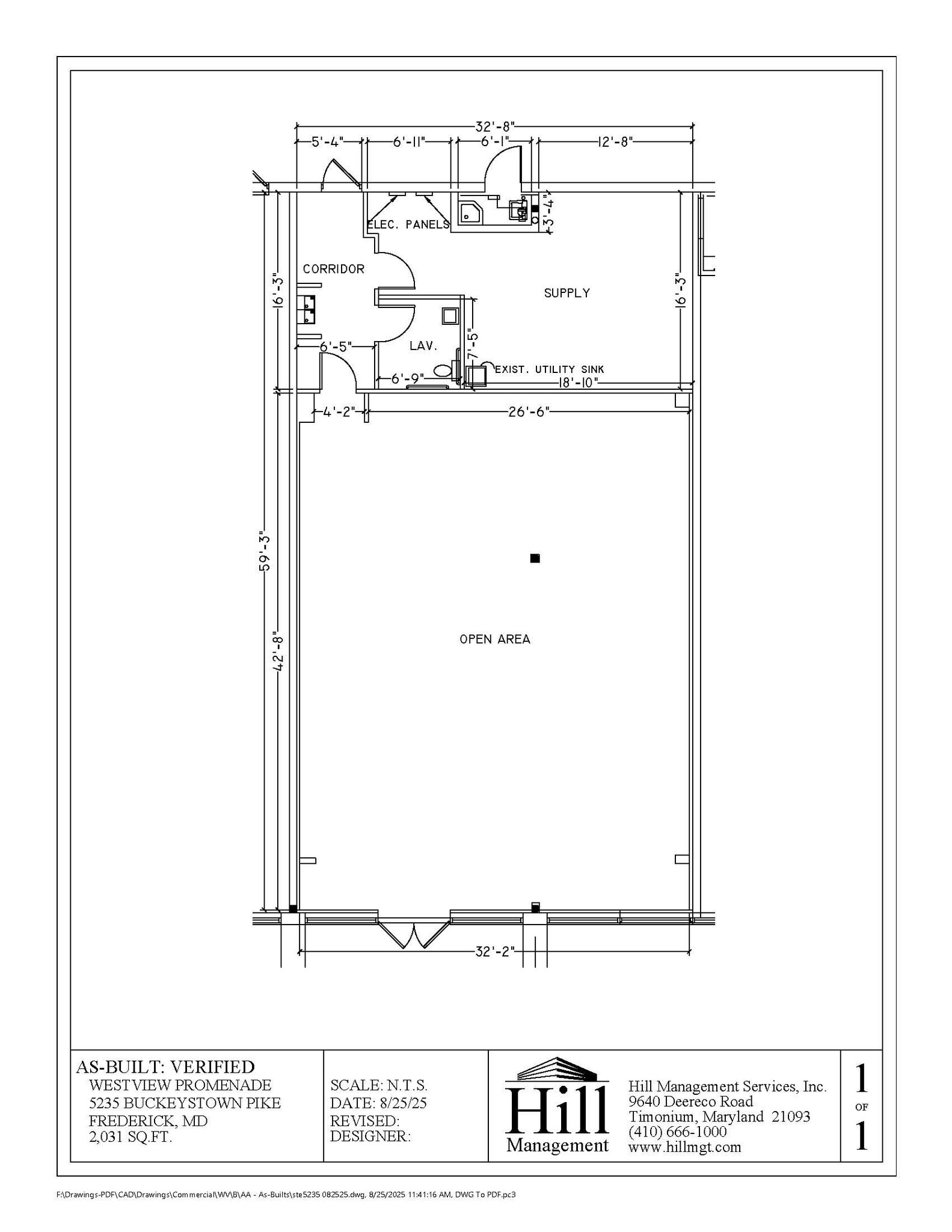 5201-5285 Buckeystown Pike, Frederick, MD for lease Floor Plan- Image 1 of 1